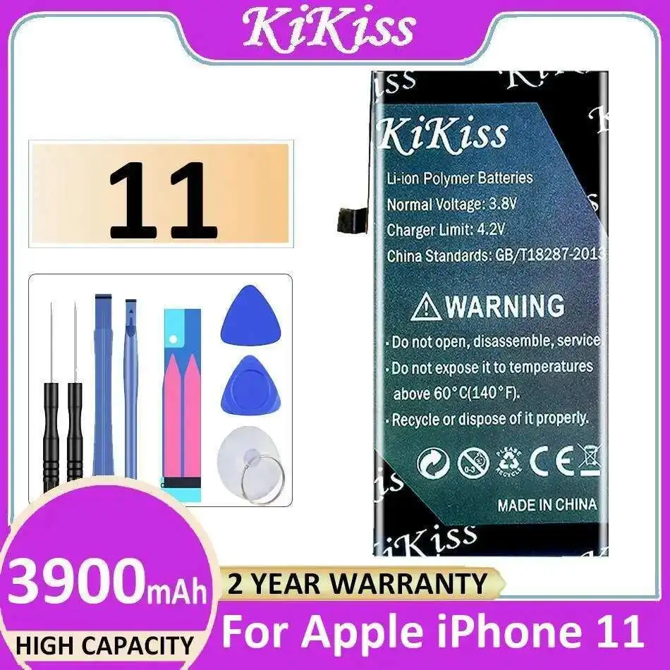

Mobile Phone Battery 3900Mah For Apple Iphone 11 High Compatibility Premium Replacement