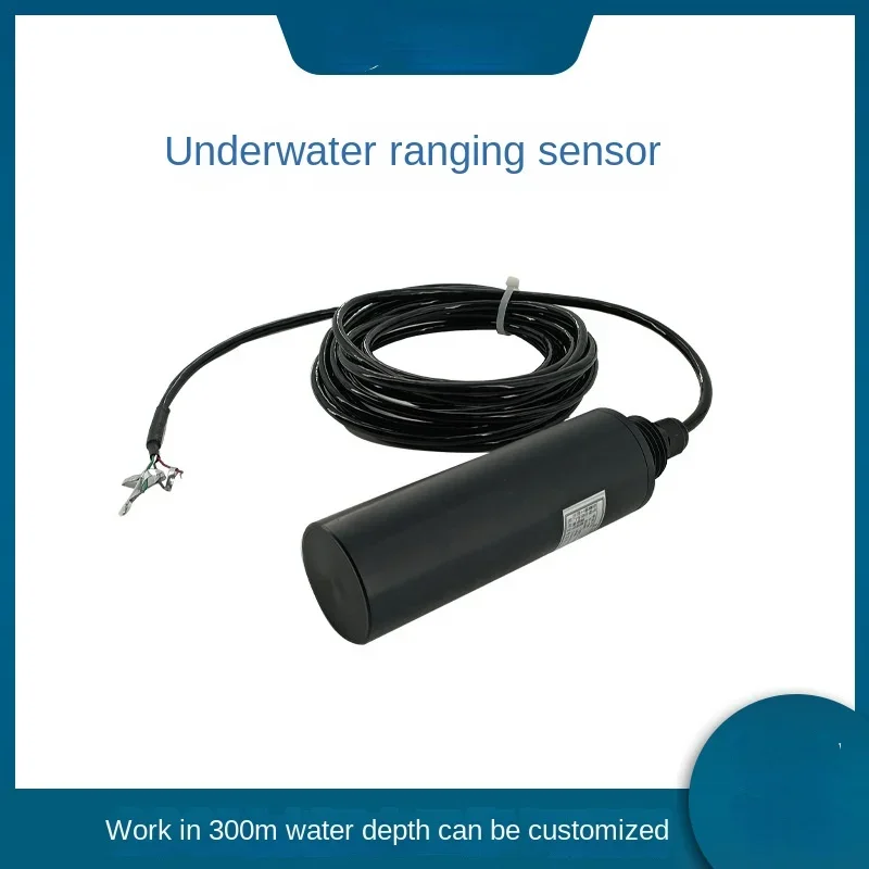 Pressure-resistant 100-meter ranging sensor 60-meter range underwater ultrasonic obstacle avoidance sensor