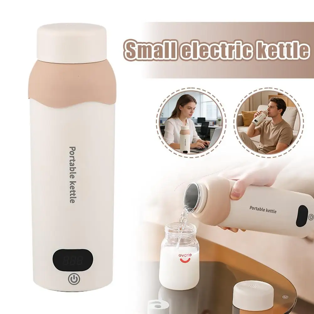 

Мини-электрический чайник USB, портативный уличный водонагреватель, кружка-термос из нержавеющей стали 304, аксессуар для кемпинга и путешествий