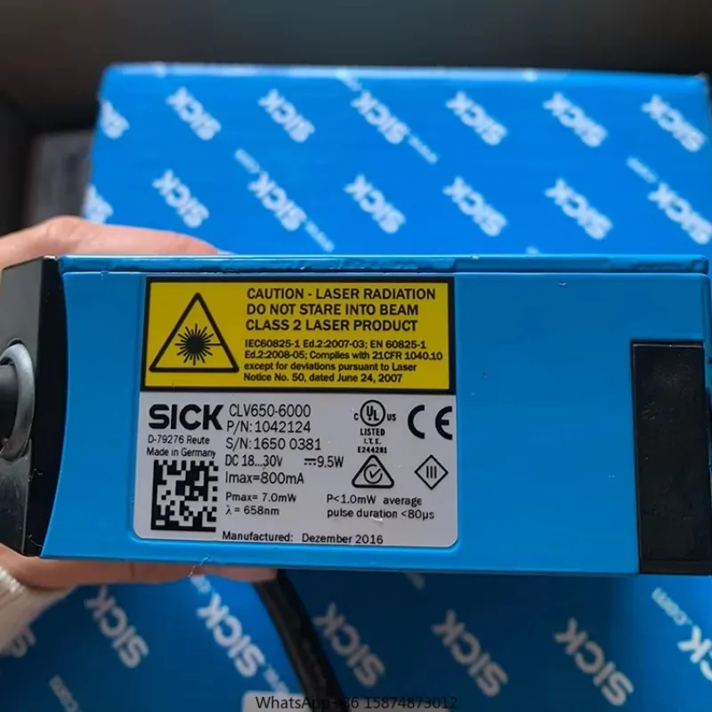 

CLV650-6120 Fixed Barcode Readers 1042125 New on sale