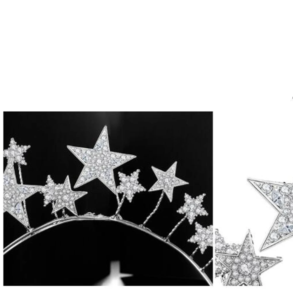 

Wedding Dress Crown Headband Bride Bridal Hair Accessories Hairbands Women Hoop