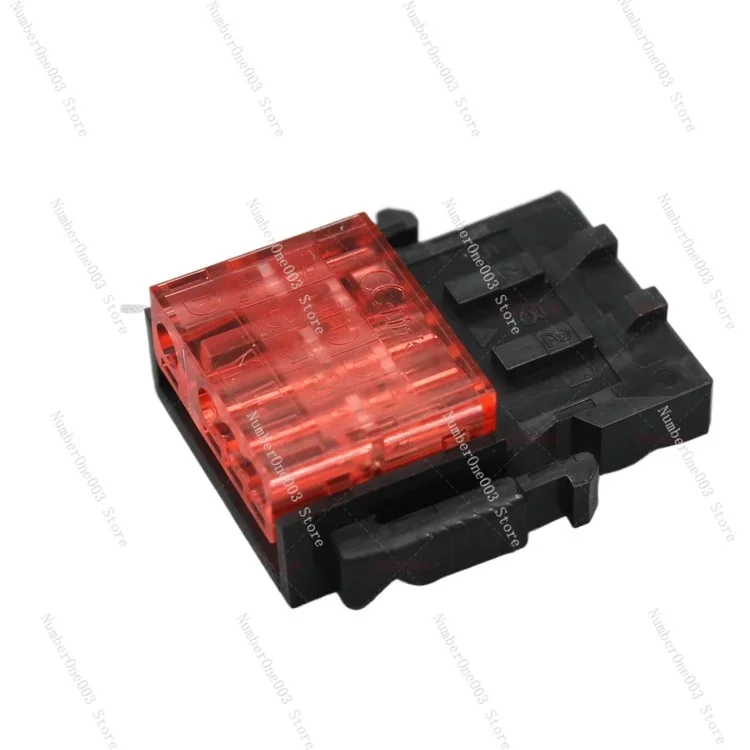 Single Touch A6CON-L5P Connector 35505-6000-B0M GF Red