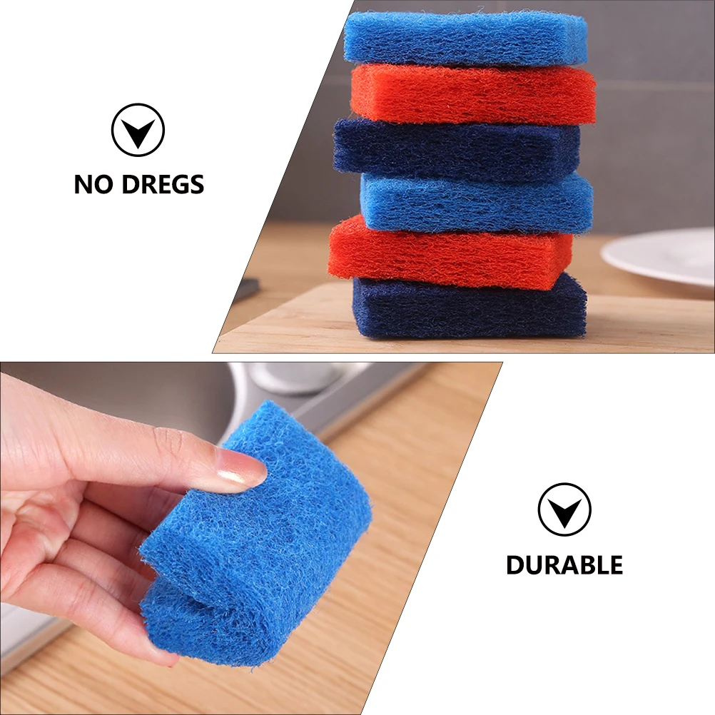 

12pcs Dish Sponge Non-Scratch Thickened Kitchen Scrubber Durable Water Absorption Comfort Grip Cleaning Sponge Kitchen Cleaning