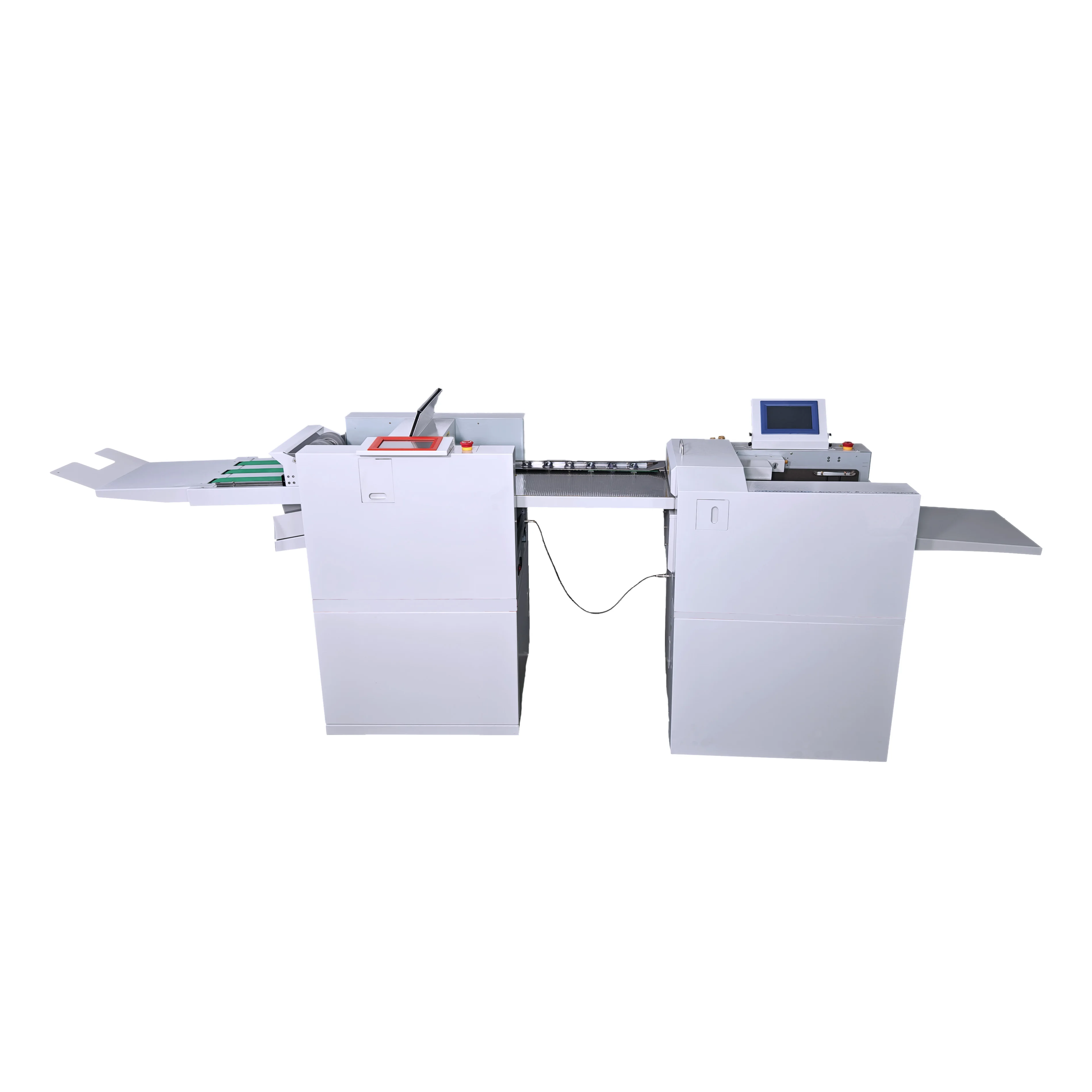 380A+592 Fully Automatic Air Suction Feeding Digital Paper Creasing and Folding Machine