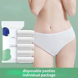 Bragas de maternidad desechables para mujer, pantalones cortos estériles de aislamiento posparto, conveniente para viaje