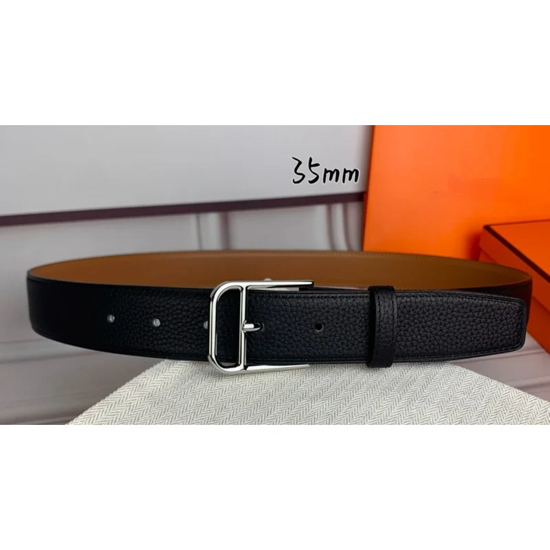 Men's Premium Quality Reversible Togo Leather Belt 35mm