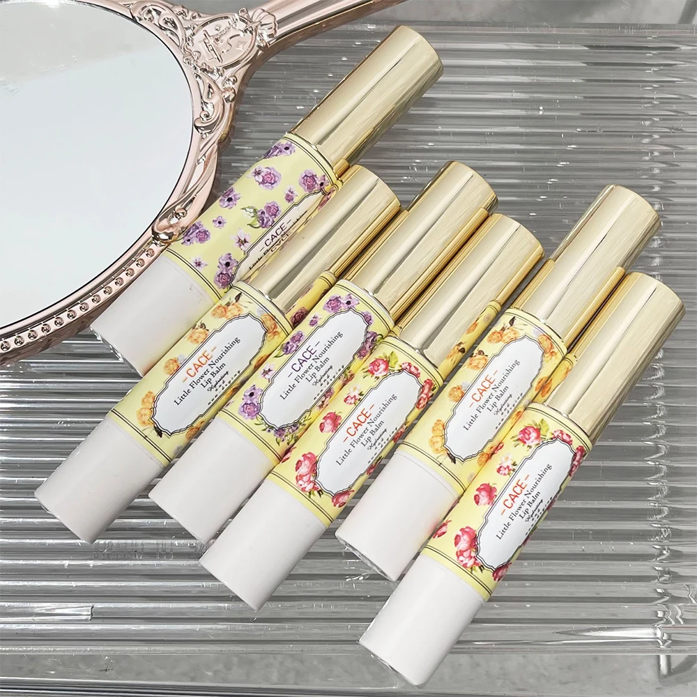 Fruit Lip Balm Color Change Batom, Natural Pêssego Lip Gloss, Hidratante Redução Lip Lines, Geléia Plump, Lip Care Cosméticos, 1Pc