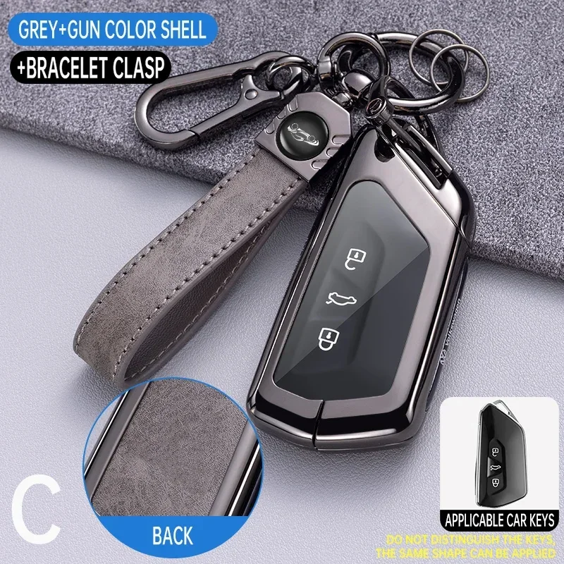 

Car Key Case For VW Volkswagen Passat B8 CC Polo Tiguan Golf 7 GOLF 8 MK8 MK4 For Skoda A7 A5 Octavia Superb Yeti Key Holder