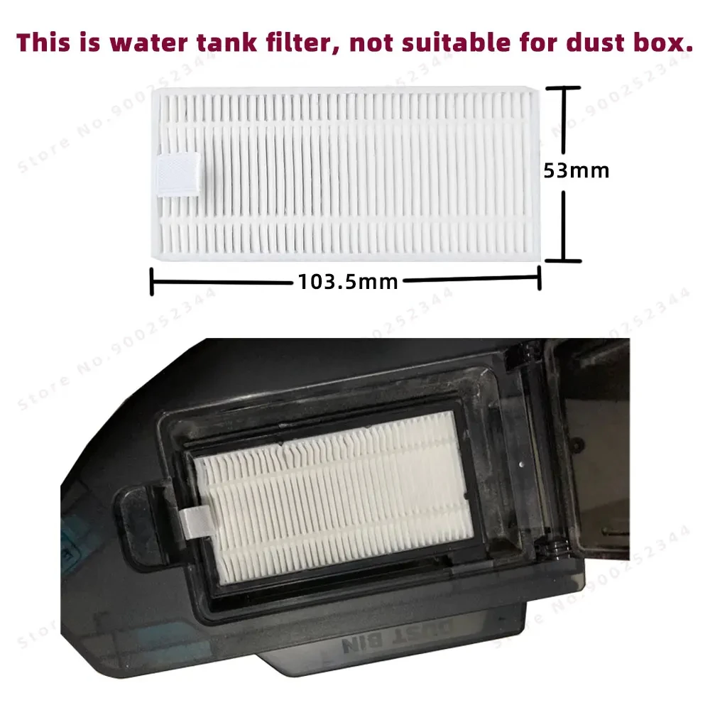 Fit For Conga 4090 / 4490 / 4690 / 5090 / 5490 / 6090 Robot Vacuums Replacement Spare Parts Main Side Brush Hepa Filter Mop Rag