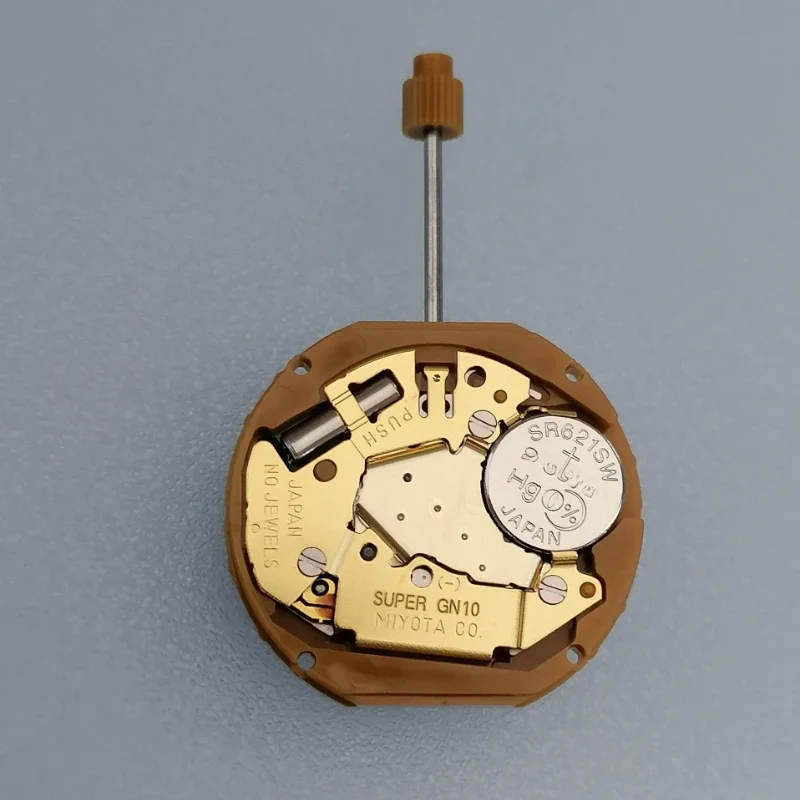 Miyota's new original GN10 movement replaces the 1N12 GN12 three-needle single calendar quartz movement