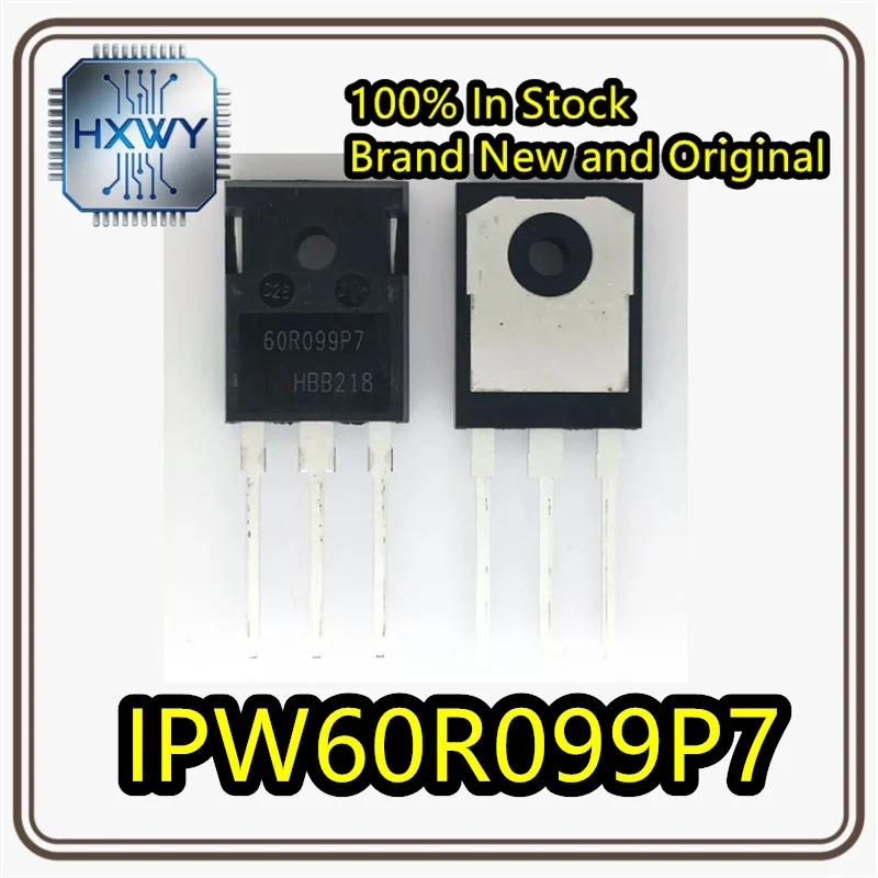 (5/20 pieces) IPW60R099P7 60R099P7 TO-247-3 N-channel power MOSFET 600V31A chip Brand new original in stock.