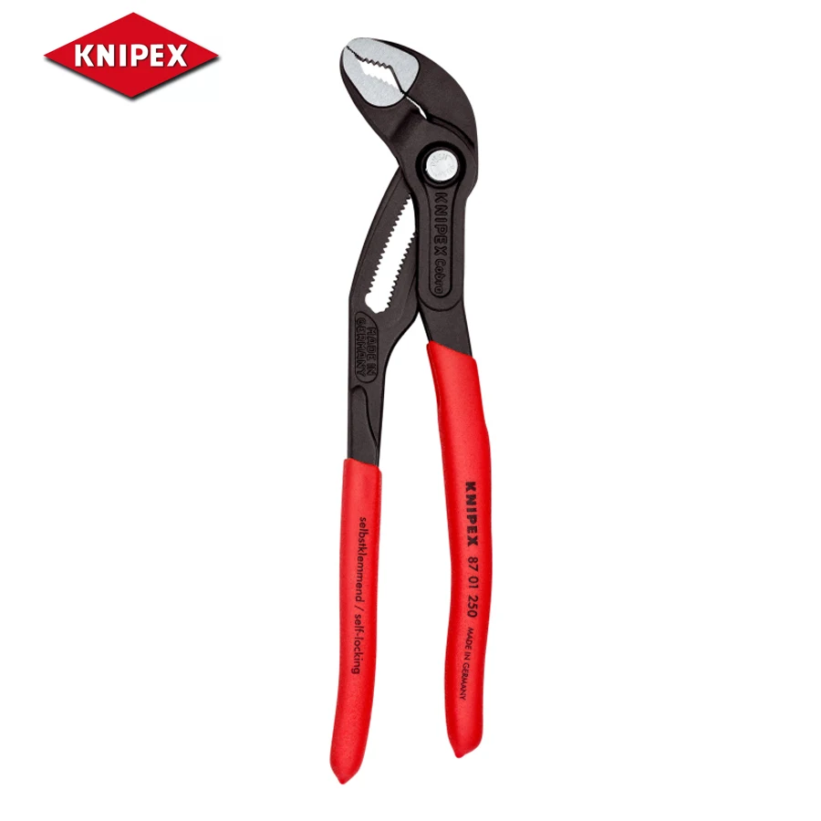 

KNIPEX TOOL High-Tech Cobra Water Pump Pliers Adjustment Blend Ergonomic Plier 8701250