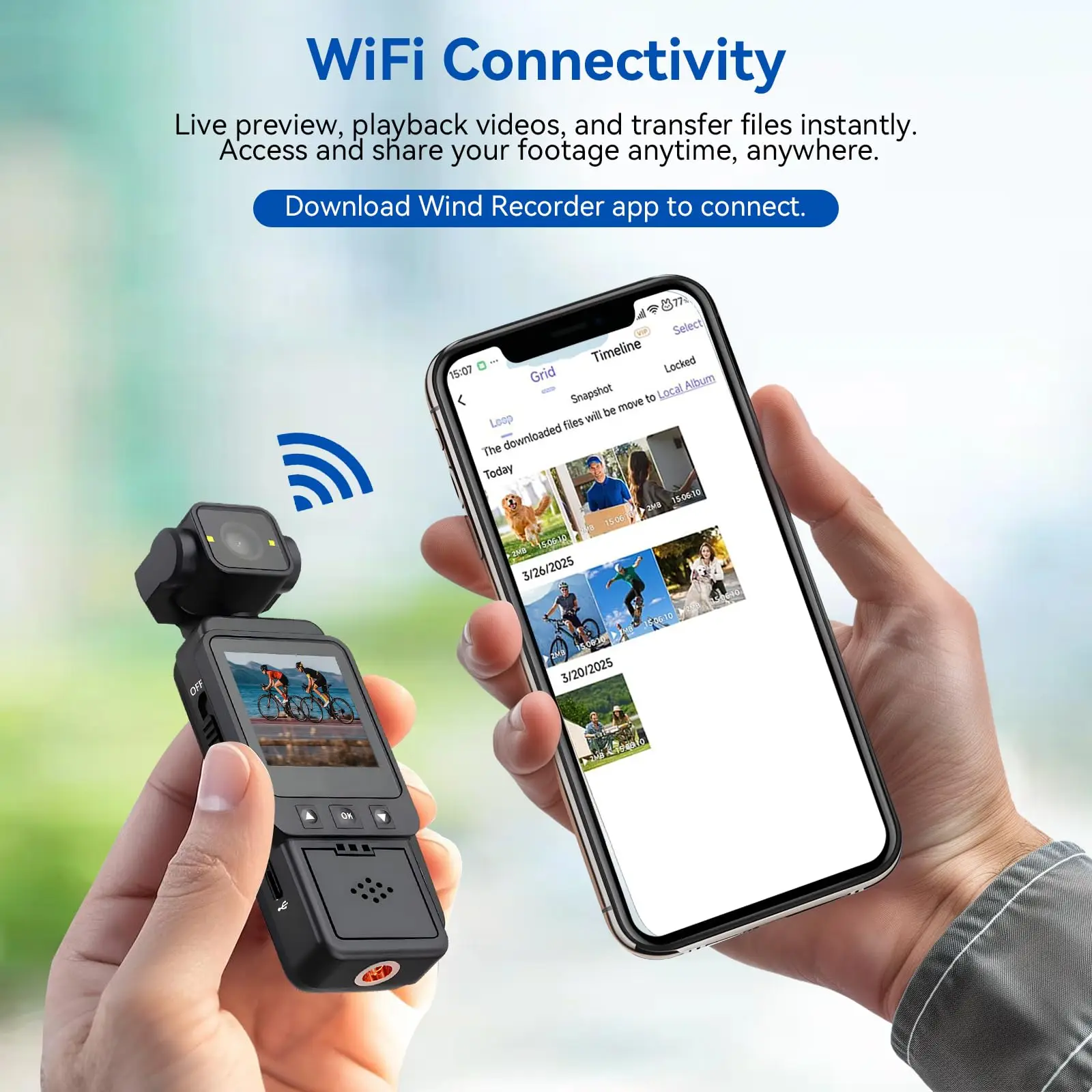 1080P واي فاي الرياضة يمكن ارتداؤها كاميرا السفر دراجة سائق مسجل تدوير عدسة كاميرا رياضية صغيرة السفر دراجة سائق مسجل