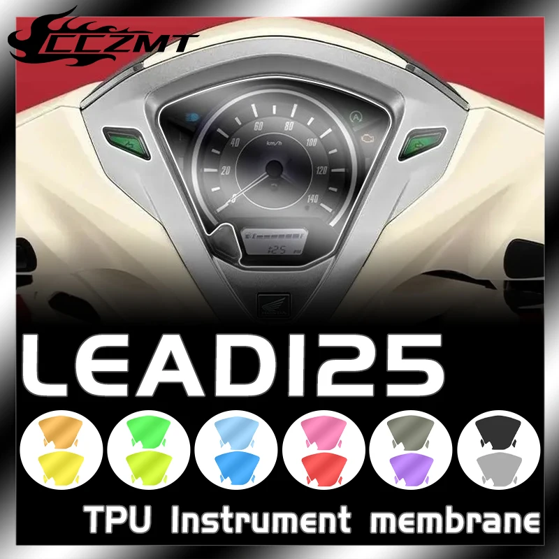 

For HONDA LEAD125 LEAD 125 2022 Motorcycle Scratch Cluster Screen Dashboard Protection Instrument Film Accessories