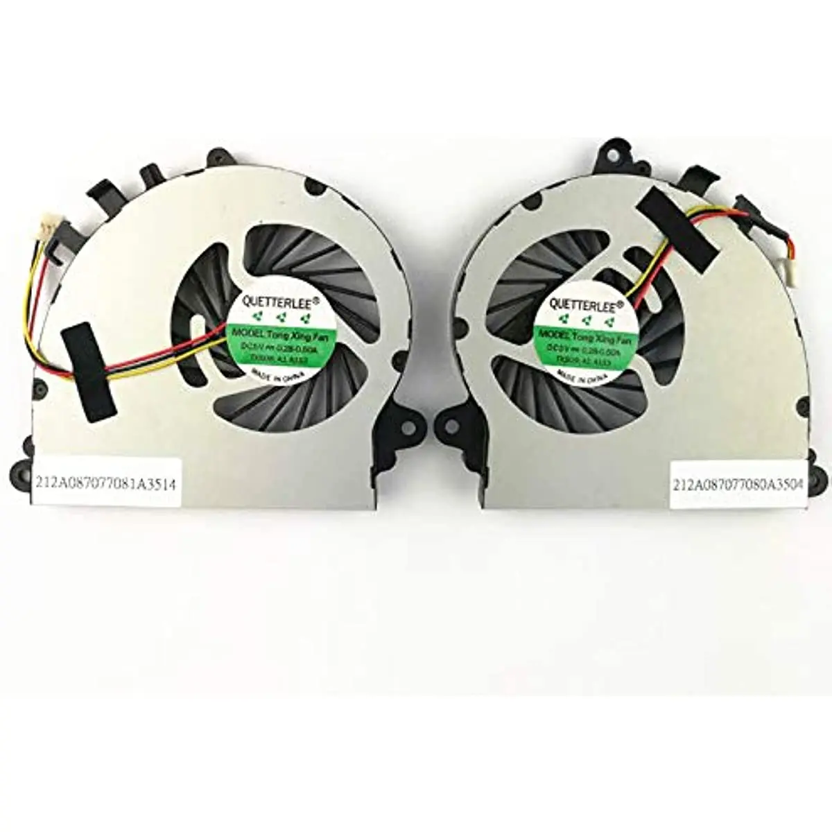 

Replacement Fan for MSI GS72 GS72 6QD GS72 Stealth Pro GS70 2OD GS70 2PE GS70 ONC GS70 MS-1771 Series CPU+GPU A Pair Cooling Fan