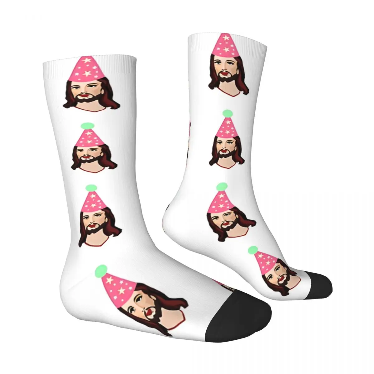 Happy Birthday Christmas Jesus Socks Male Mens Women Spring Stockings Hip Hop