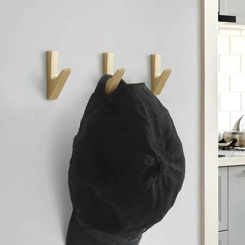 Nordic Style Clothes Hook Clothes Bedroom Entrance Hook GoldJAS