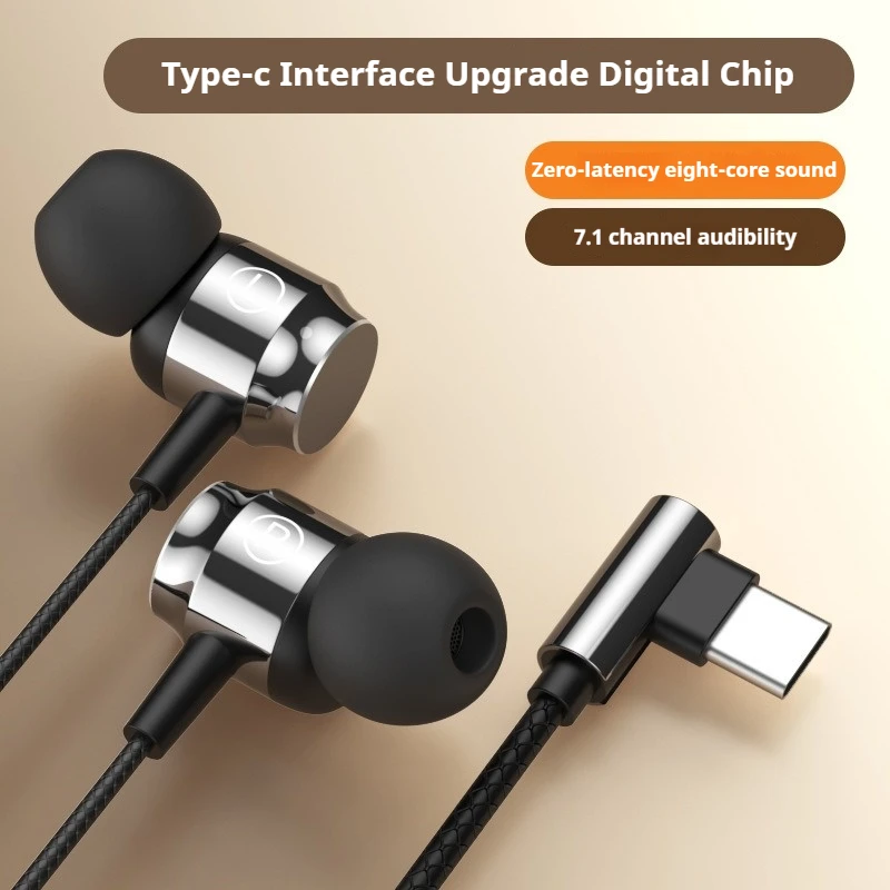 EARDECO Für Samsung Kopfhörer HiFi-Sound In-Ear USB Typ C 3,5mm Mit Kabelsteuerung Kabelgebundene Ohrhörer Für Galaxy S24 S23 S22 Ultra