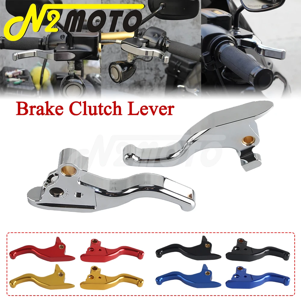 

Moto Brake Clutch Levers 2-3 Fingers Control Lever For Harley Softail Deluxe FLSTN/I Slim FLS Fat Bob FXFB FLFB FLSTF/I 2015-24