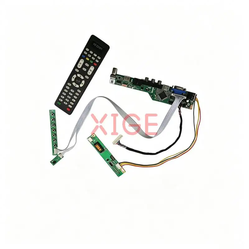 

For LTN141P4 LP141E2 LTN141P2 HT14P12 Screen Drive Controller Board Kit DIY 1CCFL 1400*1050 30Pin LVDS 1400x1050 USB+AV+VGA+HDMI