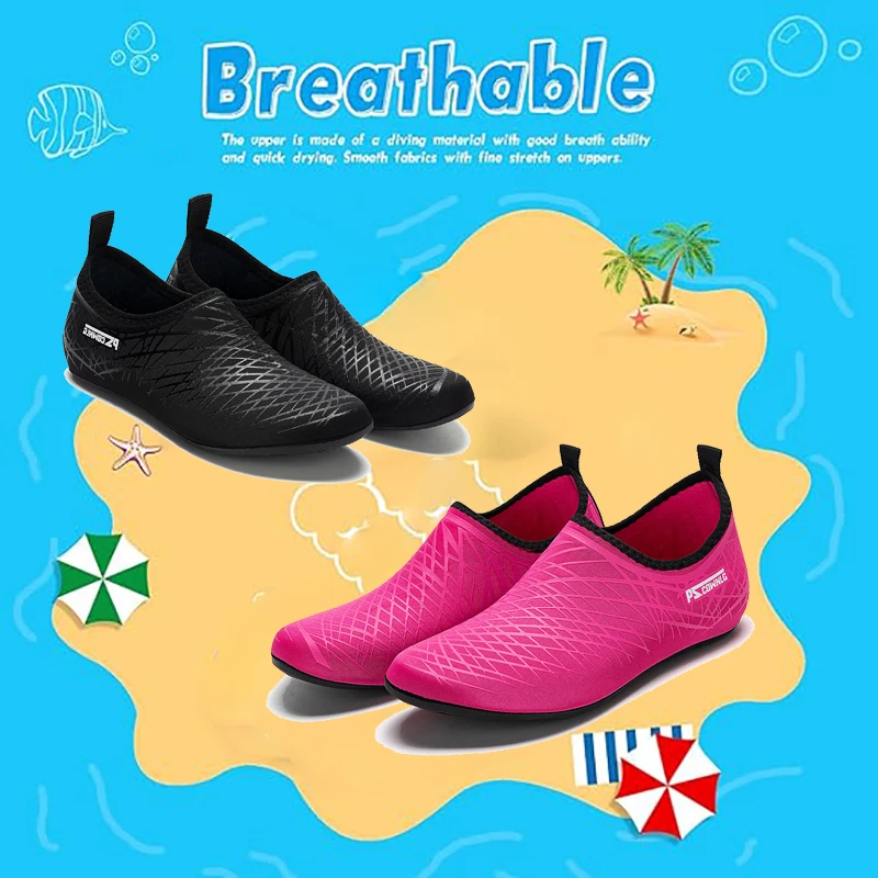 Beach swimming Water sports river shoes Barefoot sneakers Fitness Dance swimming surf water shoes for both men and women image 3