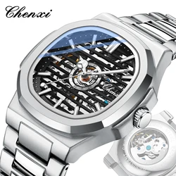 CHENXI 8822 Fashion Luxury Silver Wrist Hand Watch Waterproof Stainless Steel Factory Clock Casual Mens Wristwatches Low Price