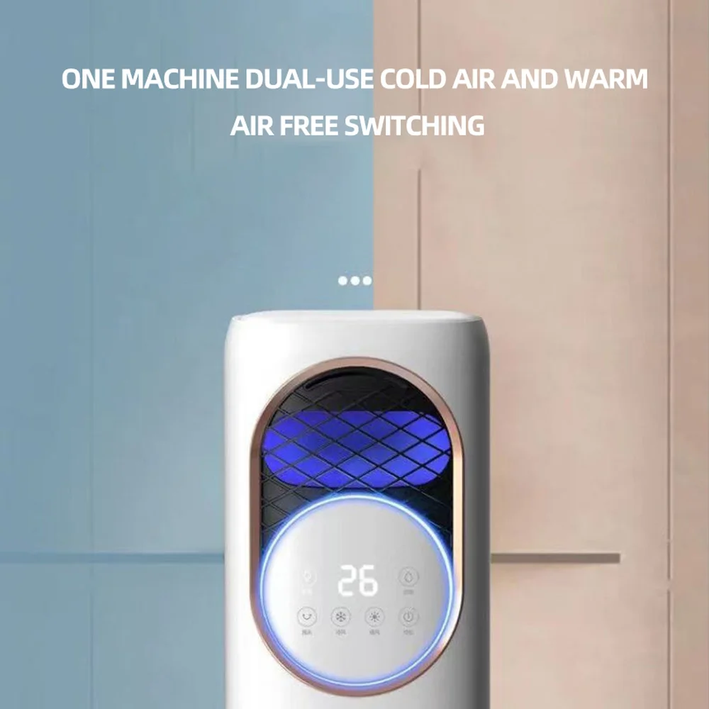 إصدار 2025 من مكيف الهواء الذكي، سخان مروحة تكييف الهواء ثنائي الغرض، مصنعي بارد ودافئ