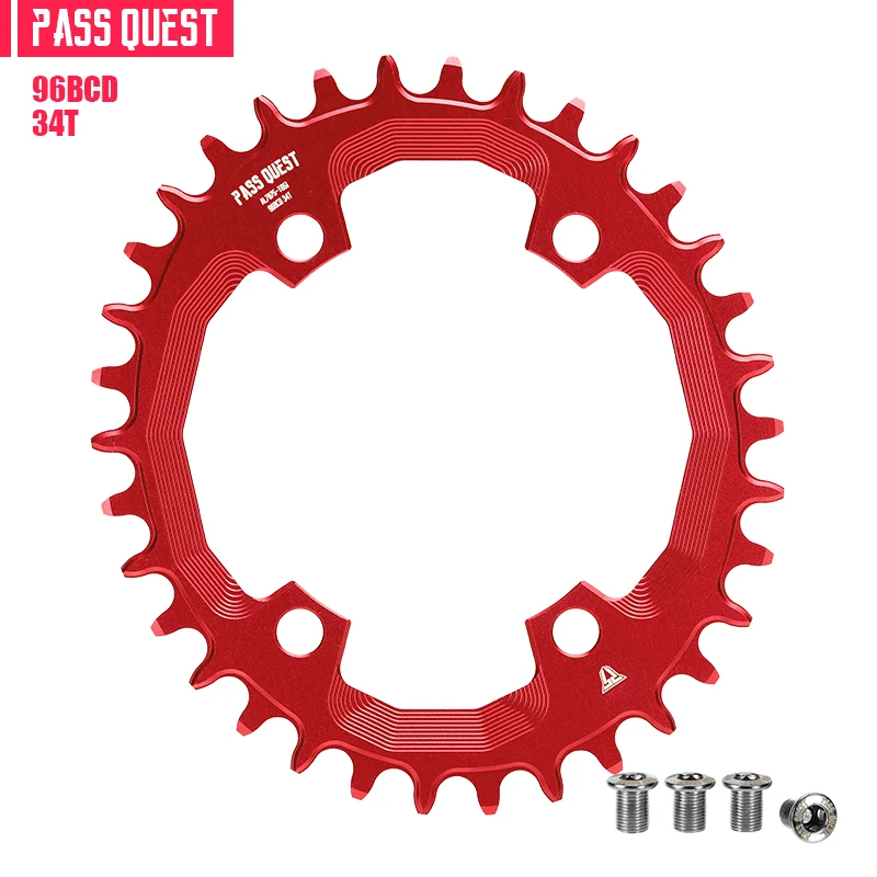 Suit For M6000 M7000 M8000 M9000 Bicycle Chainrings 96mm BCD OVAL Narrow Wide  ChainWheel 32T 34T 36T 38T 40T 42T