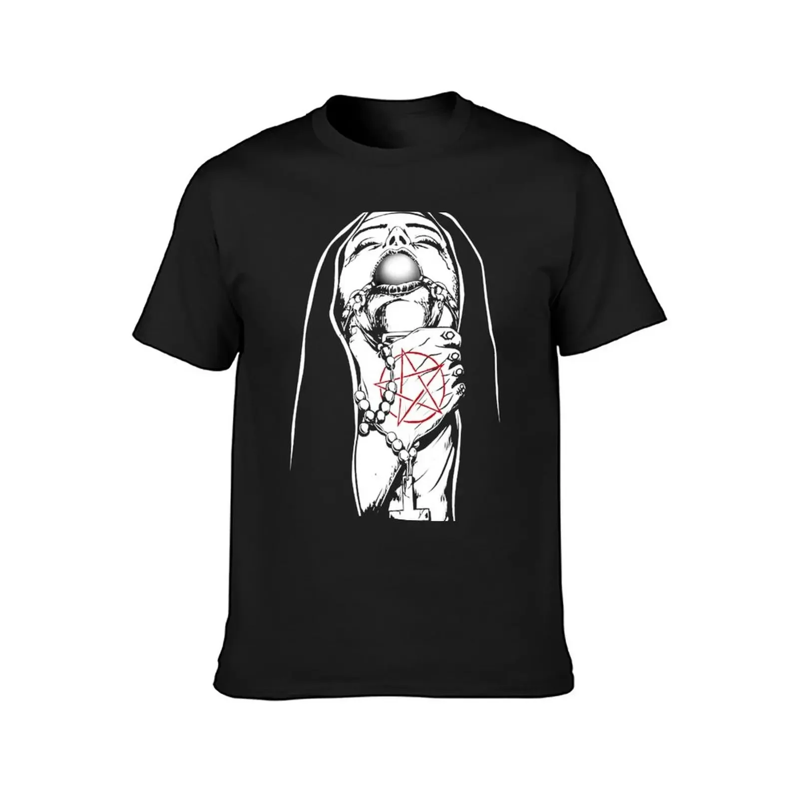 Nun Satan T-Shirt blue archive designer shirts for a boy boys whites mens designer t shirt