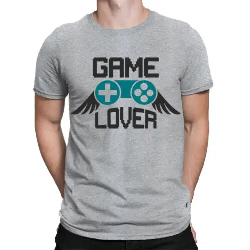 Game Over Video Gamer Console Controller Gaming Vibes Mens T-Shirts Top #TA-31