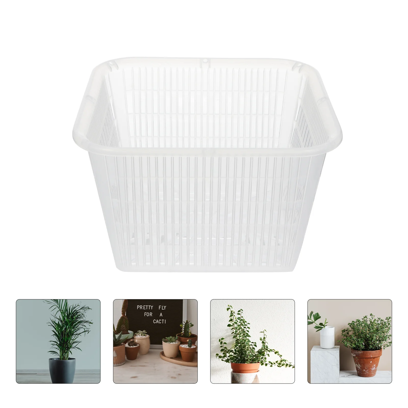 

Vases for Decor Root Control Pot Orchid Planter Take Away Plants Flower Pots with Holes