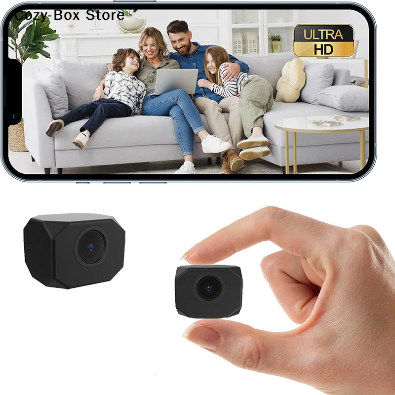 [ZY]4K HD Mini Camera WiFi IP APP Remote Monitoring Lightweight Portable Camcorder Smart Home Surveillance Security Camera[ZY]