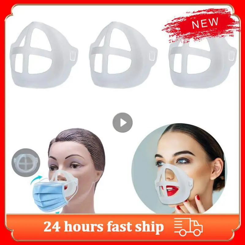 Mask Bracket 3d Support Smoothly Lipstick-proof Holder Breathing Face Mask Bracket 3d Mask Bracket