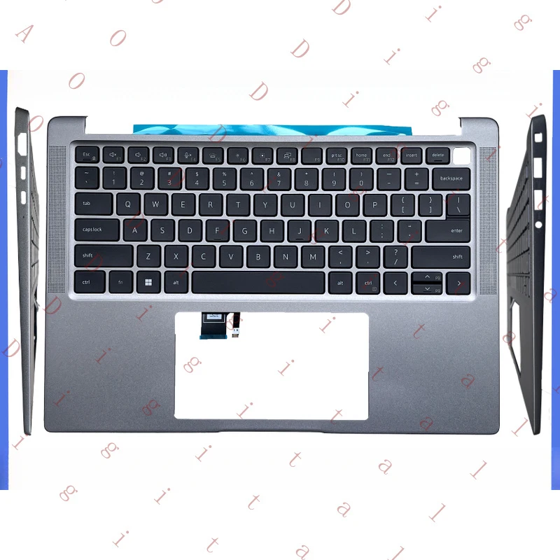 

LL New For Dell Latitude 7440 E7440 Upper Case Palmrest Cover Backlit US Keyboard