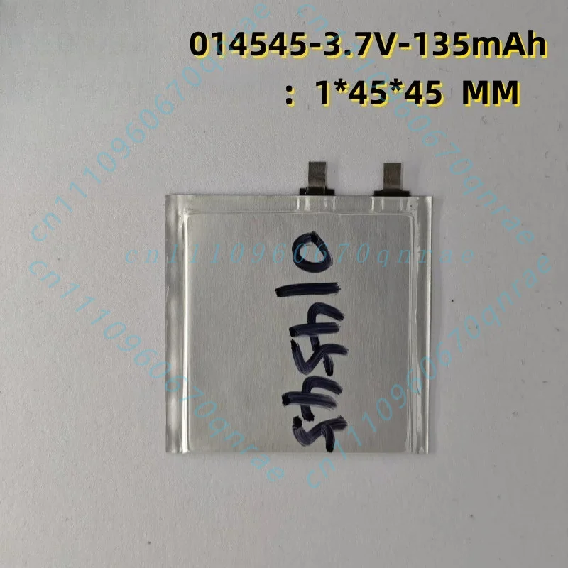 Ultra-thin battery 014545-135mAh/3.7V smart wearable card light LED medical device battery