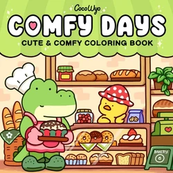 Nuevo libro para colorear Spooky Cutie para adultos y adolescentes con adorables creaturas espeluznantes, hygges acogedores, momentos para regalos de relajación