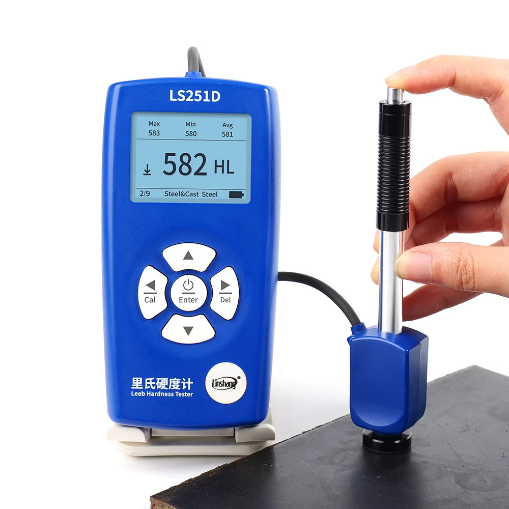 

Factory Price LS251D Leeb Hardness Tester Digital High Accuracy Steel Metal Leeb Hardness Tester