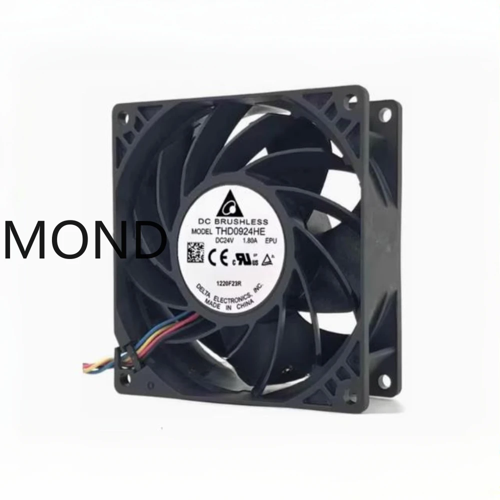 THD0924HE  Original Delta  DC24V 1.80A High Speed 9238 Inverter Violent Cooling Fan