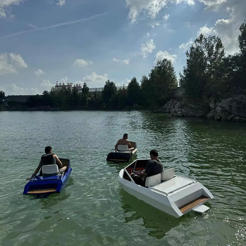 High-Speed Mini Electric Jet Ski for Competitive Water Sports Entertainment Fishing Versatile Inflatable Water Parks