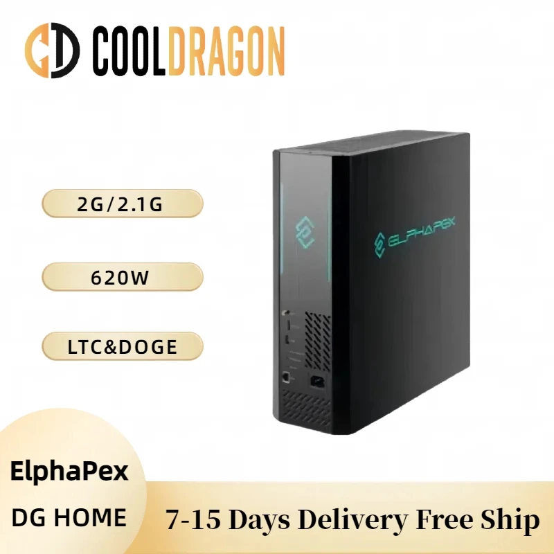 ElphaPex DG Home 1 LTC+DOGE+BEL+LKY+PEP+DOGM+EAC Miner 2100M