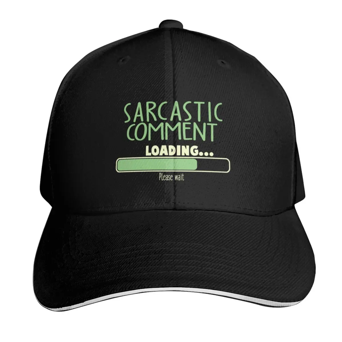 Sarcastic Comment Loading Funny Sarcastic Quote Baseball Cap Lightweight Packable Gift for Him Her Casual Daily Wear