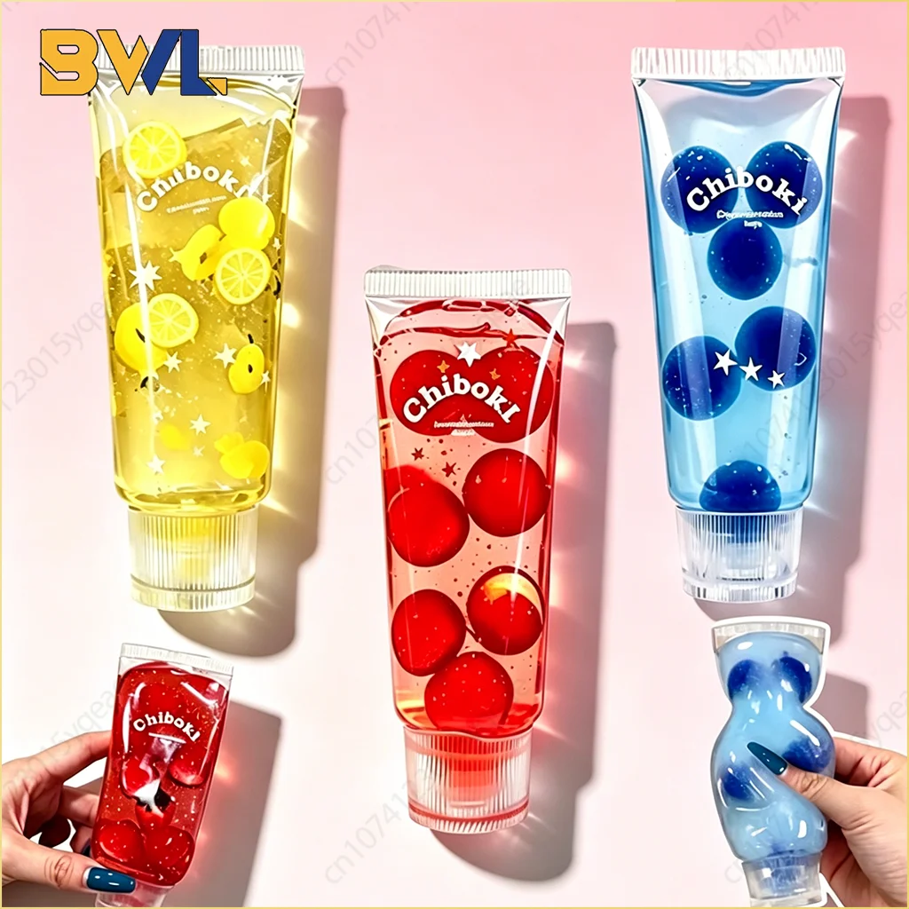 Toothpaste Style Soft Gel Slow Rebound Squishy for Adults Stress Relief Fidget Sensory Play Decompression Gadget