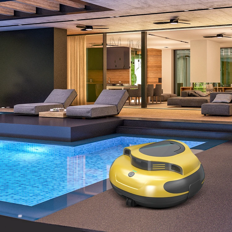 Cordless Automatic Pool Cleaner Robot Swimming Pool Cleaning Machine Portable Pool Cleaning Tools