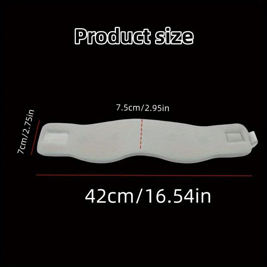 دعامة الرقبة، مثبت العمود الفقري العنقي المريح لمنع وضعية الرأس والرقبة الأمامية، طوق عنق الرحم لتلفزيون الساعات والاستخدام المكتبي #5