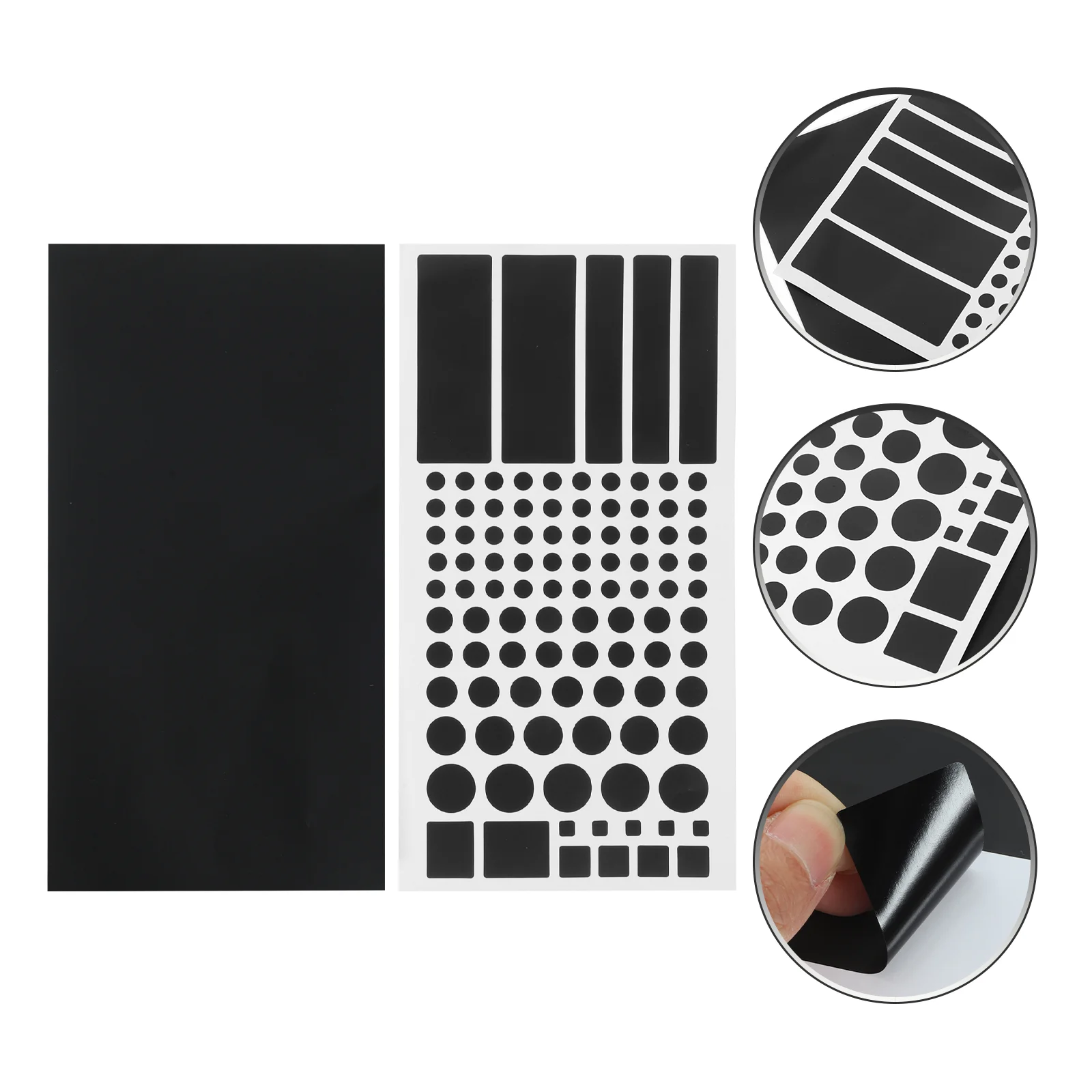 2 Sheets LED Light Shielding Sticker Shading Stickers Dimming Filter Blackout Routers Television