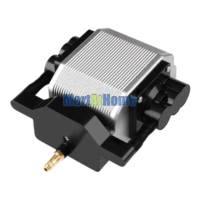 20~80L/Min Laser Air Assist Pump 8W/16W/25W/40W Electrical Air Compressor for Laser Cutting Engraving Machine Adjustable Speed