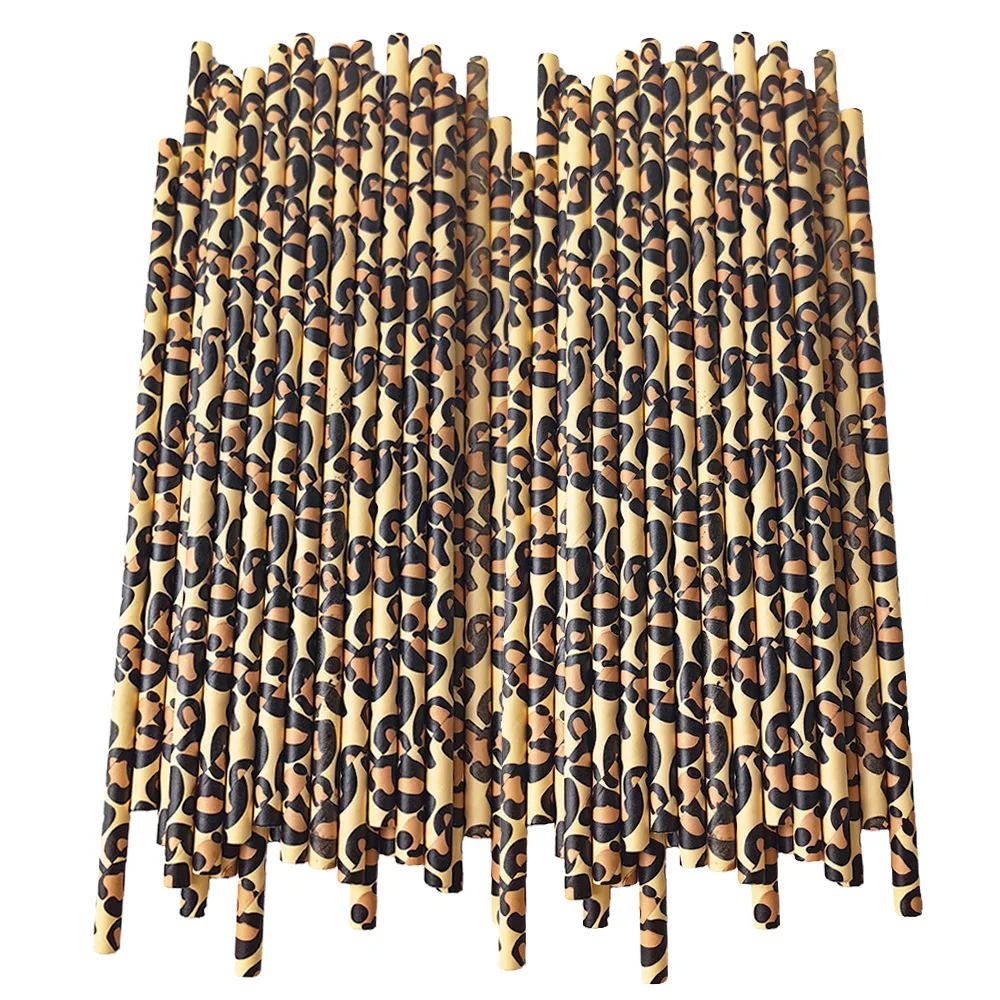 Geschirr mit Leopardenmuster, Safari-Tier-Geburtstagsparty, Pappteller, Servietten, Tassen, Strohhalme, Dekorationen, Partys mit Leopardenmotiv – Detail 1