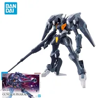 Bandai Original GUNDAM Anime Model HG Series 1/144 GUNDAM PHARACT Action Figure Assembly Model Toys Gifts for Children