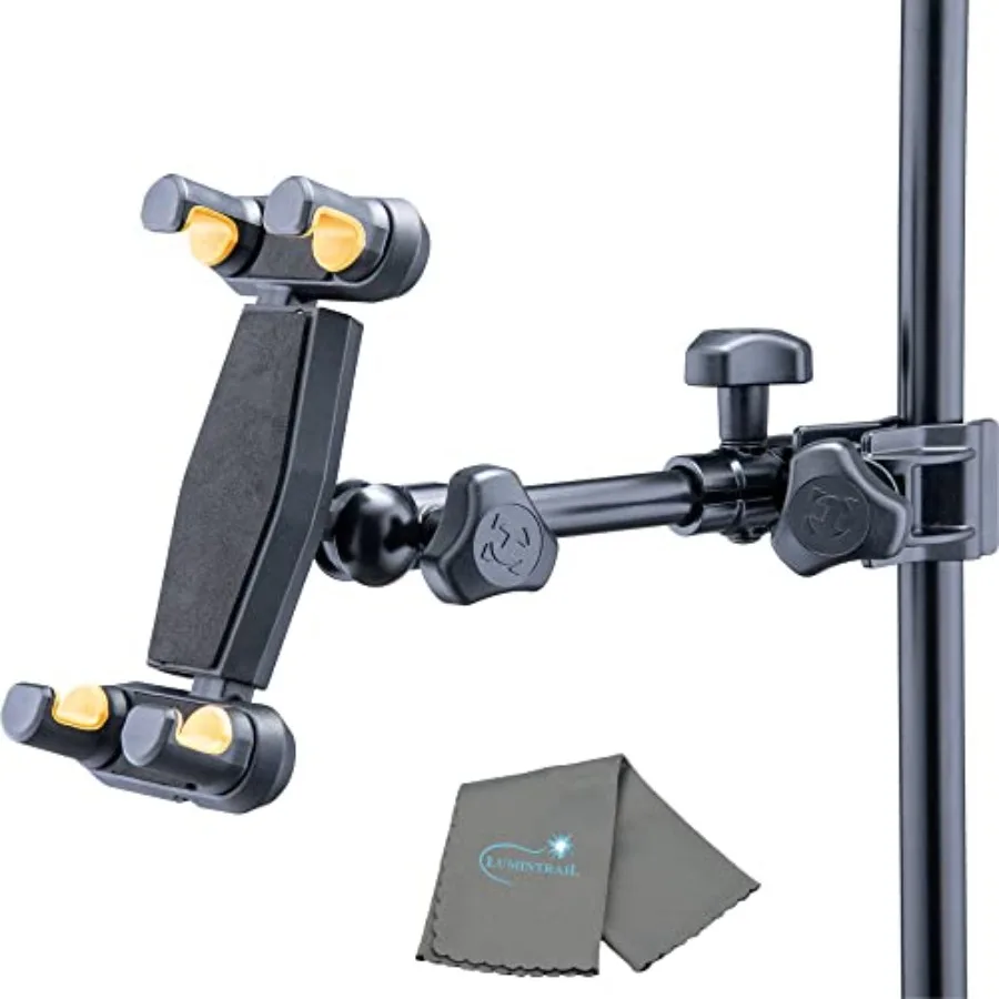 

Держатель для смартфона и планшета Hercules DG307B Adaptive Series 2-в-1 для устройств с диагональю от 6,1 до 13 дюймов, подходит для круглых и квадратных настольных стоек.