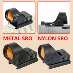 Tactical Trijicon RMR SRO Red Dot Sight Reflex Scope Optics Riflescope For Glock 17 19 MOS Airsoft Weapons AR15 20mm Rail